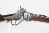 CIVIL WAR Era Antique SHARPS NEW MODEL 1863 Saddle Ring Percussion CARBINEICONIC Carbine in Original Percussion Configuration - 4 of 20