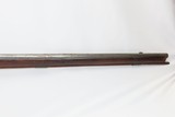 VERY LONG Antique 19th CENTURY Full-Stock Percussion American FOWLER .50
Long Barreled HUNTING/HOMESTEAD Long Rifle! - 6 of 21