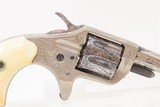 ENGRAVED Antique COLT “NEW LINE” .22 Rimfire ETCHED PANEL Pocket Revolver
Factory Engraved, Nickel, Nitre Blue, Ivory Grips - 17 of 18