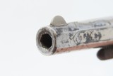 ENGRAVED Antique COLT “NEW LINE” .22 Rimfire ETCHED PANEL Pocket Revolver
Factory Engraved, Nickel, Nitre Blue, Ivory Grips - 9 of 18