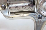 ENGRAVED Antique COLT “NEW LINE” .22 Rimfire ETCHED PANEL Pocket Revolver
Factory Engraved, Nickel, Nitre Blue, Ivory Grips - 11 of 18
