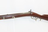 Antique D.G. DEWITT Half Stock .40 Caliber American LONG RIFLE Madison, NYBACK ACTION Long Rifle w/ASHMORE LOCK - 16 of 19