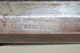 Antique D.G. DEWITT Half Stock .40 Caliber American LONG RIFLE Madison, NYBACK ACTION Long Rifle w/ASHMORE LOCK - 10 of 19