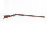 Antique D.G. DEWITT Half Stock .40 Caliber American LONG RIFLE Madison, NYBACK ACTION Long Rifle w/ASHMORE LOCK - 2 of 19
