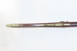 Antique D.G. DEWITT Half Stock .40 Caliber American LONG RIFLE Madison, NYBACK ACTION Long Rifle w/ASHMORE LOCK - 7 of 19