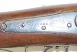 Antique D.G. DEWITT Half Stock .40 Caliber American LONG RIFLE Madison, NYBACK ACTION Long Rifle w/ASHMORE LOCK - 6 of 19