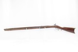 Antique D.G. DEWITT Half Stock .40 Caliber American LONG RIFLE Madison, NYBACK ACTION Long Rifle w/ASHMORE LOCK - 14 of 19