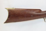 Antique D.G. DEWITT Half Stock .40 Caliber American LONG RIFLE Madison, NYBACK ACTION Long Rifle w/ASHMORE LOCK - 3 of 19