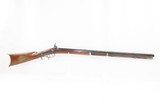 Antique BACK ACTION Half Stock .36 Caliber PERCUSSION American LONG RIFLE
ENGRAVED Kentucky Style Long Rifle - 2 of 17