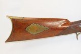 Antique BACK ACTION Half Stock .36 Caliber PERCUSSION American LONG RIFLE
ENGRAVED Kentucky Style Long Rifle - 3 of 17