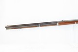 Antique BACK ACTION Half Stock .36 Caliber PERCUSSION American LONG RIFLE
ENGRAVED Kentucky Style Long Rifle - 15 of 17