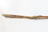 F. FRANTZ Signed Full-Stock .36 Caliber FLINTLOCK Long Rifle ContemporaryENGRAVED and CARVED Long Rifle - 12 of 19