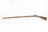 F. FRANTZ Signed Full-Stock .36 Caliber FLINTLOCK Long Rifle ContemporaryENGRAVED and CARVED Long Rifle - 6 of 19