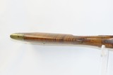 F. FRANTZ Signed Full-Stock .36 Caliber FLINTLOCK Long Rifle ContemporaryENGRAVED and CARVED Long Rifle - 15 of 19
