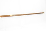 F. FRANTZ Signed Full-Stock .36 Caliber FLINTLOCK Long Rifle ContemporaryENGRAVED and CARVED Long Rifle - 10 of 19