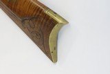 F. FRANTZ Signed Full-Stock .36 Caliber FLINTLOCK Long Rifle ContemporaryENGRAVED and CARVED Long Rifle - 4 of 19
