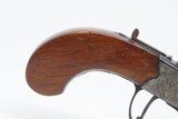 ENGRAVED British Antique BOXLOCK FLINTLOCK POCKET/MUFF Pistol by TWIGG .42Screw Barrel FLINTLOCK from the Early-1800s - 16 of 18