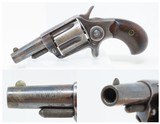 BRITISH Proofed Antique COLT NEW LINE .38 Cal. ETCHED PANEL Pocket Revolver WILD WEST Conceal & Carry SELF DEFENSE Gun - 1 of 18