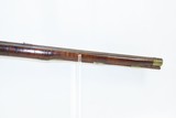 Antique CHILD SIZE Full-Stock .36 Caliber FLINTLOCK American RIFLE YOUTH
Octagonal Barrel with Double Set Triggers - 5 of 17