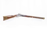Antique CHILD SIZE Full-Stock .36 Caliber FLINTLOCK American RIFLE YOUTH
Octagonal Barrel with Double Set Triggers - 2 of 17
