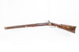 Antique CHILD SIZE Full-Stock .36 Caliber FLINTLOCK American RIFLE YOUTH
Octagonal Barrel with Double Set Triggers - 12 of 17