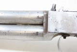 Antique Double Barrel OVER/UNDER Boxlock .44 Caliber PERCUSSION PistolMid-19th Century Self-Defense Pistol - 10 of 18