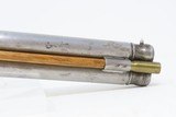 Antique Double Barrel OVER/UNDER Boxlock .44 Caliber PERCUSSION PistolMid-19th Century Self-Defense Pistol - 18 of 18