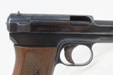 Weimar GERMAN Mauser Model 1914 .32 Caliber ACP Semi-Auto C&R Pocket Pistol German Side Arm in 7.65mm w/ LEATHER HOLSTER - 21 of 22