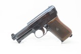 Weimar GERMAN Mauser Model 1914 .32 Caliber ACP Semi-Auto C&R Pocket Pistol German Side Arm in 7.65mm w/ LEATHER HOLSTER - 4 of 22
