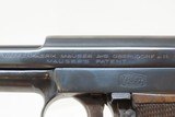 Weimar GERMAN Mauser Model 1914 .32 Caliber ACP Semi-Auto C&R Pocket Pistol German Side Arm in 7.65mm w/ LEATHER HOLSTER - 10 of 22