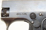 German FRITZ MANN Model 1921 .25 ACP Cal. Semi-Automatic C&R Pocket PistolGerman Side Arm in 6.35mm BROWNING - 7 of 18