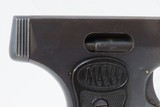 German FRITZ MANN Model 1921 .25 ACP Cal. Semi-Automatic C&R Pocket PistolGerman Side Arm in 6.35mm BROWNING - 17 of 18