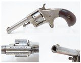 Hopkins & Allen “BLUE JACKET No. 2” .22 Rimfire SPUR TRIGGER Revolver C&RWILD WEST/HIDEOUT Spur Trigger Suicide Special - 1 of 17
