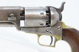 Rare FIRST YEAR COLT 2nd Model 1851 “Squareback” NAVY .36 Caliber Revolver
4-Digit Serial with SQUARE BACK TRIGGER GUARD! - 9 of 19