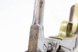 Rare FIRST YEAR COLT 2nd Model 1851 “Squareback” NAVY .36 Caliber Revolver
4-Digit Serial with SQUARE BACK TRIGGER GUARD! - 4 of 19