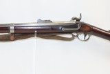 Rare CADET Type SPRINGFIELD Model 1851 PERCUSSION Rifle WEST POINT .58 CAL. 1 of 341 Known Rifled with Long Range Sights - 18 of 21