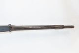 Antique WICKHAM U.S. Contract Model 1816 LEMAN CONVERSION Percussion Musket 1834 Dated LEMAN ALTERATION with BAYONET & SLING - 11 of 22
