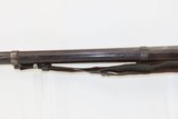 Antique WICKHAM U.S. Contract Model 1816 LEMAN CONVERSION Percussion Musket 1834 Dated LEMAN ALTERATION with BAYONET & SLING - 18 of 22