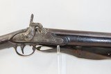 Antique WICKHAM U.S. Contract Model 1816 LEMAN CONVERSION Percussion Musket 1834 Dated LEMAN ALTERATION with BAYONET & SLING - 4 of 22