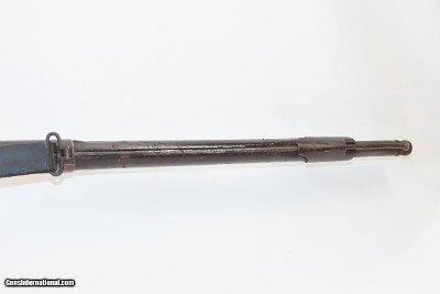 Antique WICKHAM U.S. Contract Model 1816 LEMAN CONVERSION Percussion Musket 1834 Dated LEMAN ALTERATION with BAYONET & SLING - Image 11 of 22