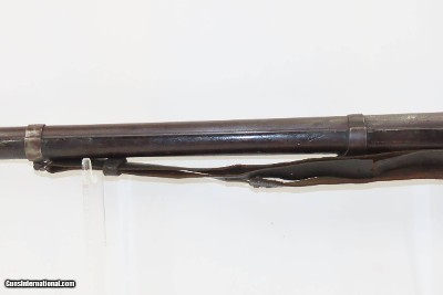 Antique WICKHAM U.S. Contract Model 1816 LEMAN CONVERSION Percussion Musket 1834 Dated LEMAN ALTERATION with BAYONET & SLING - Image 18 of 22