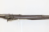Antique WICKHAM U.S. Contract Model 1816 LEMAN CONVERSION Percussion Musket 1834 Dated LEMAN ALTERATION with BAYONET & SLING - 13 of 22