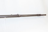 Antique WICKHAM U.S. Contract Model 1816 LEMAN CONVERSION Percussion Musket 1834 Dated LEMAN ALTERATION with BAYONET & SLING - 14 of 22