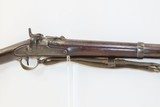 c1852 mfr. Antique WHITNEY Variant M1842 “NEW HAMPSHIRE” Percussion MUSKET
MILITIA RIFLE with SOCKET BAYONET and SLING - 4 of 18