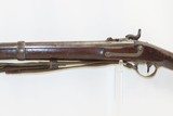 c1852 mfr. Antique WHITNEY Variant M1842 “NEW HAMPSHIRE” Percussion MUSKET
MILITIA RIFLE with SOCKET BAYONET and SLING - 14 of 18