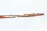 c1850s BELGIAN Antique SMALL BORE Double Barrel SIDE x SIDE Percussion SHOTGUN PERSONALIZED and with FACE CARVED STOCK - 8 of 19