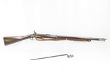 SCARCE Antique J.H. KRIDER Full Stock .58 Caliber Percussion MILITIA Rifle - 2 of 19