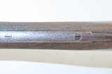 RARE Antique J.D. DOUGALL 14 Bore PINFIRE SxS Double Barrel HAMMER Shotgun
1860 Patent “LOCK-FAST” Slide-and-Tilt SIDELEVER - 13 of 23