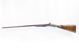 RARE Antique J.D. DOUGALL 14 Bore PINFIRE SxS Double Barrel HAMMER Shotgun
1860 Patent “LOCK-FAST” Slide-and-Tilt SIDELEVER - 3 of 23