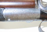 RARE Antique J.D. DOUGALL 14 Bore PINFIRE SxS Double Barrel HAMMER Shotgun
1860 Patent “LOCK-FAST” Slide-and-Tilt SIDELEVER - 19 of 23